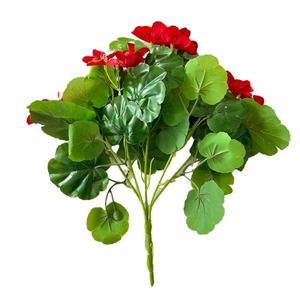 ดอกไม้ประดิษฐ์ ยี่ยี่ ฟลาวเวอร์ส ช่อบีโกเนีย 37 ซม. สีชมพู แดง ม่วง สำหรับตกแต่งงานแต่งงาน ตกแต่งบ้าน และเป็นพร็อพถ่ายภาพ - Product Image 5