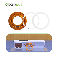 Support magnétique Prosub pour accessoires de téléphone, en aluminium vierge, pliable 2D/3D, pour impression personnalisée sur bureau – Vente en gros