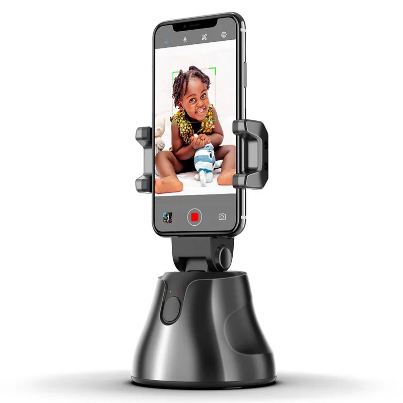 Apai genie bastão de selfie, câmera de rotação de 360 graus rosto inteligente após tiro, suporte de telefone