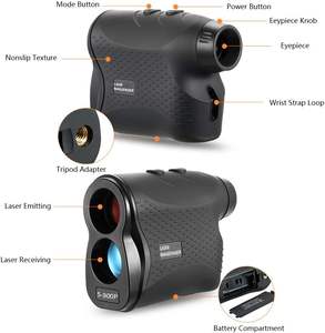 Télémètre <span class=keywords><strong>laser</strong></span> de golf <span class=keywords><strong>500M</strong></span> avec technologie de verrouillage du drapeau, haute précision, grossissement 6x, étanche IP65 - Product Image 3