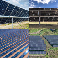 Sunpal Panneau solaire bifacial 450W 500 W 505W 510W 600W Bipv Panneaux solaires transparents 500 Watt Module Pv Prix de la Chine