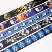 kabat Whole Sale Guitar Straps Skull Straps with Pick Holes Stringed Instruments Parts Accessories for Bass Guitar Electric Guitar