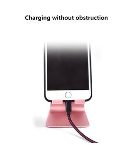 Support de téléphone de bureau multifonctionnel flexible en alliage d'aluminium, compatible avec iPad, hauteur réglable, portable, multicolore - Product Image 4