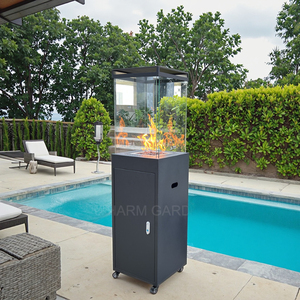 CZYD5206 Calentador de gas de piscina de acero portátil con ruedas Chimeneas <span class=keywords><strong>sin</strong></span> <span class=keywords><strong>humo</strong></span> y fáciles de mover - Product Image 1