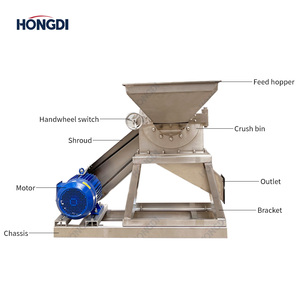 304 Stainless Steel Motorized Industrial Spice <b>Grinder</b> Tooth Claw Crusher Turmeric Chili Garlic Ginger Powder Quick-Open Design - Product Image 3
