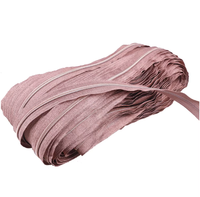 Pochette cosmétique et trousse de toilette personnalisées, tissu pailleté avec # 5 Fermetures éclair en nylon dorées