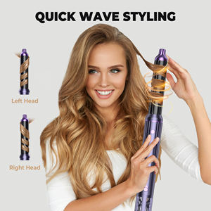 Nuevo diseño 1300W BLDC Air Styler Blowout <span class=keywords><strong>Kit</strong></span> 5 en 1 Hair Styler Sistema <span class=keywords><strong>de</strong></span> secador <span class=keywords><strong>de</strong></span> aire <span class=keywords><strong>de</strong></span> alta velocidad para secar y peinar Juego rizado - Product Image 3
