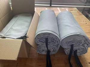 Чрезвычайно большое водонепроницаемое 3*3 м 6x8 м 9x6 м аварийное стекловолоконное противопожарное одеяло для автомобиля - Product Image 2