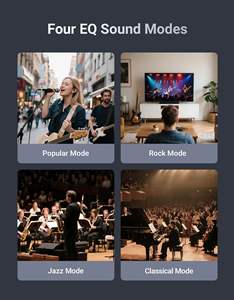 Barre de son 2.0 mini 30W pour PC de bureau, haut-parleur audio sans fil ultra-plat, HDMI ARC optique, montable au mur, vente en gros - Product Image 3