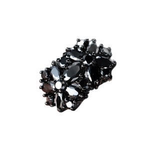 Anello in oro semplice di fascia alta da donna nuovi strass geometrici con <span class=keywords><strong>anelli</strong></span> di moda in lega personalizzati 18K con - Product Image 5