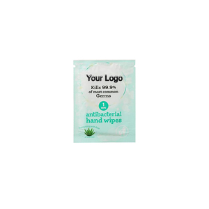 Lingettes antibactériennes non parfumées emballées individuellement avec de l'aloe vera, lingettes désinfectantes qui éliminent 99,9 % des germes - Product Image 3