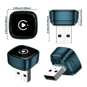 Adaptateur CarPlay sans fil universel 2 en 1, filaire et sans fil, Plug and Play, écran miroir pour iPhone, Apple CarPlay, Android Auto - Product Image 2