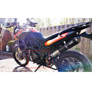 Tuyau d'échappement de moto pour BMW F650GS F700GS <span class=keywords><strong>F</strong></span> <span class=keywords><strong>800</strong></span> <span class=keywords><strong>GS</strong></span> Adv Tuyau d'échappement avant en acier inoxydable Connect Stock Silencieux - Product Image 6