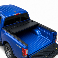 Bâche rigide pliable en quatre parties à profil bas, très demandée, pour Nissan Titan, GMC Canyon, Sierra 1500 – Accessoires pour benne de pick-up