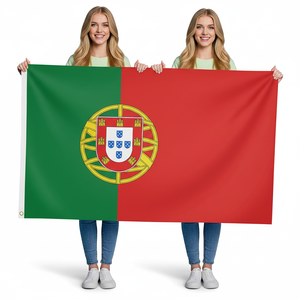 Bandera de Portugal 2026, 3x5 pies, Material de Poliéster, en Stock, Bandera Deportiva para Juegos, Bandera para Aficionados del Equipo Español para Exteriores - Product Image 5