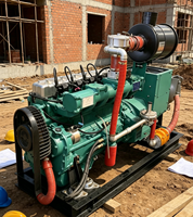 Groupe électrogène à gaz série R 60 kW à châssis ouvert, démarrage automatique, démarrage à distance, 400 V/230 V 50/60 Hz