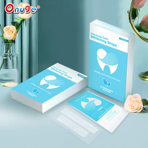 Sbiancamento dei denti 5d fai-da-te 6 hp gel secco adesivo bianco dissoluzione etichetta privata cura orale strisce sbiancanti per denti - Product Image 3