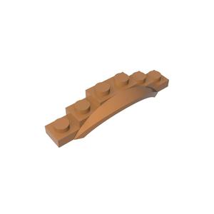 [Gobricks] GDS-M099 bán buôn xây dựng khối bộ phận bánh xe vòm Chắn Bùn 1 1/2x6x1 [vòm mở rộng] 62361 913514 - Product Image 4