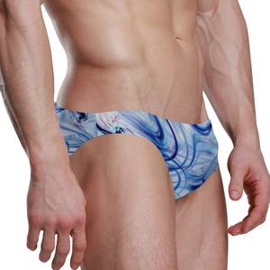 Slip de bain pour <span class=keywords><strong>homme</strong></span>, taille basse, avec rembourrage <span class=keywords><strong>push</strong></span>-<span class=keywords><strong>up</strong></span>, short sexy, caleçon, boxer, imprimé marbré, pour <span class=keywords><strong>homme</strong></span>, pour ancien client - Product Image 2