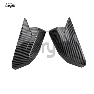 Carcasa de espejo con aspecto de fibra de carbono para bocina Facelift, cubierta de espejo retrovisor, pieza de coche para <span class=keywords><strong>Chevrolet</strong></span> <span class=keywords><strong>Colorado</strong></span> <span class=keywords><strong>2023</strong></span>-2024, accesorio de afinación - Product Image 2