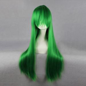 วิกผมคอสเพลย์สีเขียวตรงยาว รุ่นเฮลมัน รีโวลูชั่น ชิซึกะ มาโซะ จากเรซ 9 ขายส่ง - Product Image 1