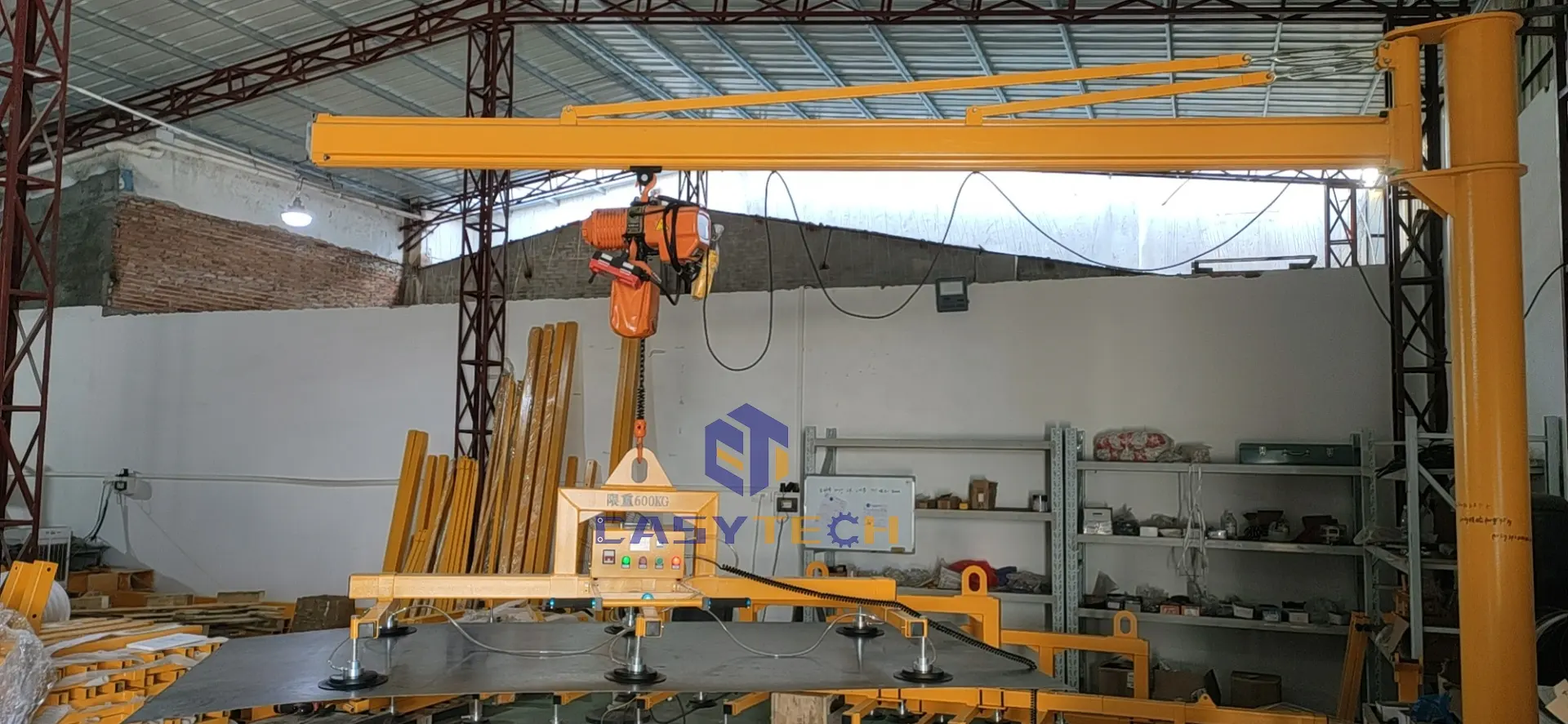 Laminate board electric metal sheet warehouse slab electrical panel vacuum crane lifter equipment