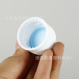 Custom-made anti-theft sealing <b>plastic</b> <b>cap</b>, 28mm diameter, colored mineral water bottle <b>cap</b>, round beverage bottle <b>cap</b>. - Product Image 3