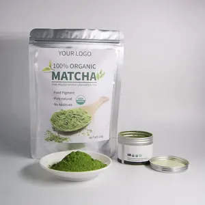 Hongda Factory Supply Organic Matcha Powder Pure Green Tea Powder Ceremonial Grade Matcha Powder