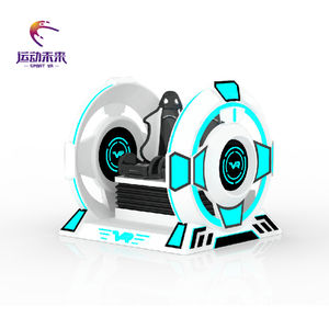 Vente chaude <span class=keywords><strong>2023</strong></span> sport vr divertissement sur le thème réalité virtuelle double sièges chaise 9D <span class=keywords><strong>film</strong></span> mouvement réalité virtuelle chaise simulateur - Product Image 2