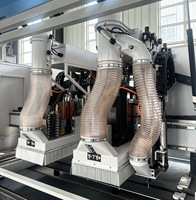 Machine de perçage CNC six faces avec broche 3,5 kW et système de contrôle 3D pour le perçage de trous sur six côtés de panneaux de meubles en bois
