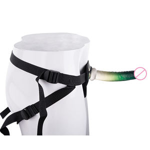 Releastic Dildo Plastik <span class=keywords><strong>Penis</strong></span> mit Gürtel Sexspielzeug für lesbische Sexspielzeug Strap on Dildo <span class=keywords><strong>Penis</strong></span> mit Gürtel für Frauen - Product Image 3