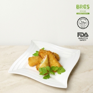 Rollitos de Camarón Congelados al Estilo Chino con Queso para Catering de Aerolíneas, Cantina Escolar, Entrada Rápida, Caja a Granel - Product Image 4