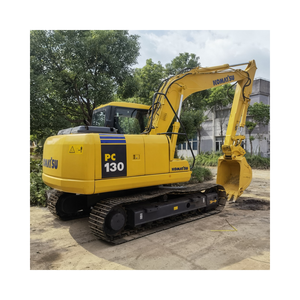 Machines de construction d'excavatrice sur chenilles de haute qualité Komatsu PC130 13ton en vente - Product Image 1