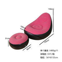 IStapromo Geschenk Hochwertiges aufblasbares Lazy Sofa für Zuhause, Tatami-Sofa für Schlafzimmer und Wohnzimmer