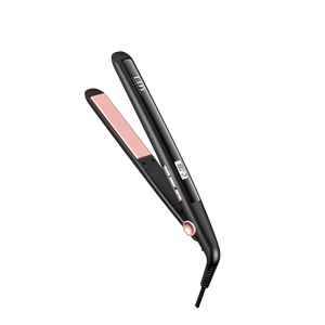 2 in 1 Catokan & Sikat Pelurus Rambut Elektrik Titanium Layar LED Fungsi Ion Negatif Garansi 1 Tahun Penggunaan Rumah Tangga & Hotel - Product Image 1