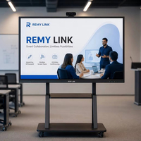 Tableaux interactifs intelligents de 75 pouces, de 55 à 86 pouces, panneaux d'affichage numériques LCD pour les salles de classe et l'éducation
