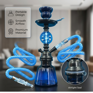 Chicha arabe compacte à tube unique, ensemble complet, prix usine, accessoires de fumée pour chicha - Product Image 1
