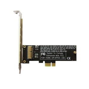 การ์ดอะแดปเตอร์ x1 PCIe ใช้กับ2013 <span class=keywords><strong>2017</strong></span> <span class=keywords><strong>Mac</strong></span> <span class=keywords><strong>Book</strong></span> A1466อากาศ A1465 SSD - Product Image 4