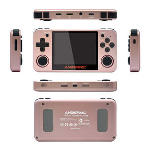 Anbernic <span class=keywords><strong>RG350M</strong></span> Console de jeu rétro portable 3.5 "IPS OCA Full Fit 16GB 256GB TF 2500mAh 4770 Dual-Core Open Source Alloy Shell - Product Image 1