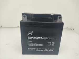 Batterie de moto au plomb 12N5L BS <span class=keywords><strong>YTX5</strong></span> pour scooters - Alimentation rechargeable directe d'usine - Product Image 3