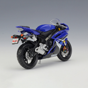 Maisto vente en gros 1/18 2018 <span class=keywords><strong>MT</strong></span>-<span class=keywords><strong>07</strong></span> modèle moulé sous pression moto suspension de roue arrière moto modèle de Simulation moulé sous pression - Product Image 5