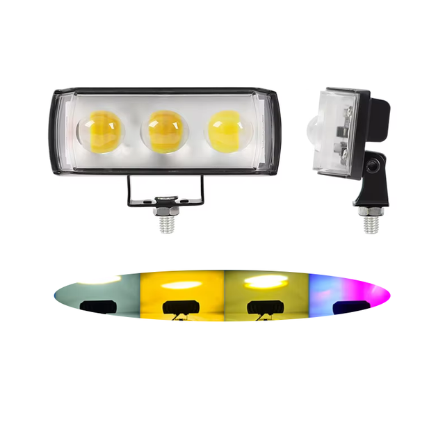 Mini LED Driving Lamp for Cars Trucks 4X4 4WD ATV SUV UTV-12-80V Auxiliary Spotlight DRL Fog Work Light White Amber Red Blue