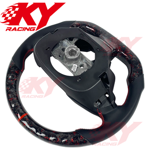 พวงมาลัยสปอร์ตสำหรับ Acura ILX TL TLX RDX TSX ZDX ปลอมแปลงคาร์บอนไฟเบอร์แบบกำหนดเองสำหรับ Acura Integra Type-S - Product Image 3