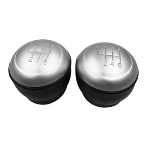 ปุ่มปรับเกียร์รถยนต์สำหรับ Hyundai Kia หนังสีดำ K3ดีไซน์ตามหลักสรีรศาสตร์ - Product Image 2