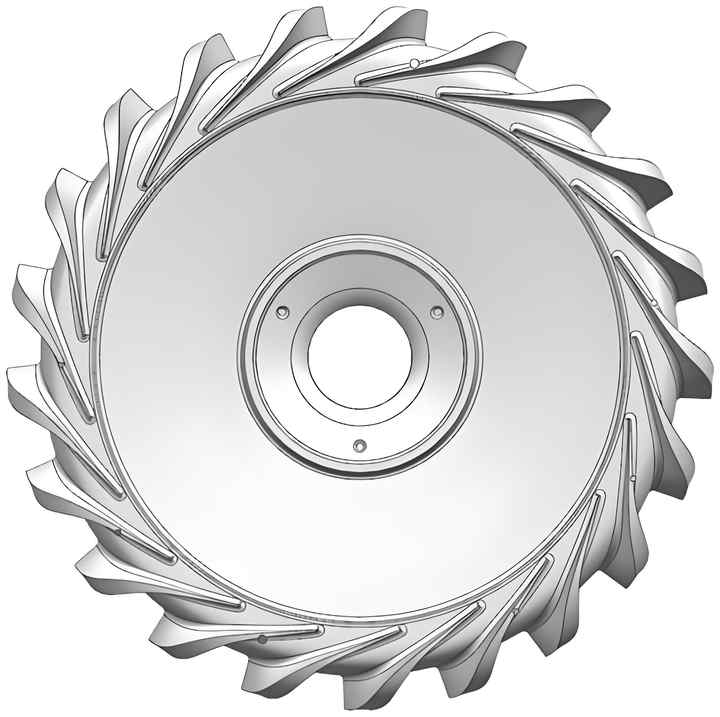 Diffuser Stator for Gas Turbine | Custom Nickel Alloy CNC Machining ...