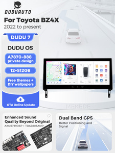 DUDUAUTO DUDU7 A7870 AKM7739 DSP QLED Lecteur vidéo Android <span class=keywords><strong>8K</strong></span> pour Toyota BZ4X <span class=keywords><strong>2022</strong></span>-Présent EV - Product Image 2