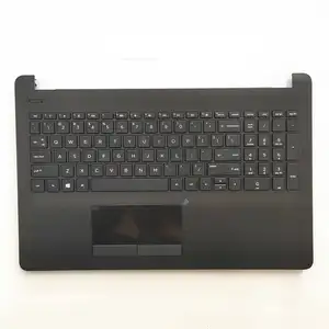 Casing laptop dengan keyboard, penutup telapak tangan untuk HP 15-BS 15-BW 250 255 G6 C 925008-001