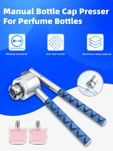 Outil de sertissage manuel en acier inoxydable pour flacons de parfum et vaporisateurs, idéal pour la fabrication de produits alimentaires et de boissons, garantie 1 an - Product Image 2
