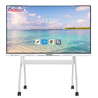 Hub de Travail Hybride Intelligent avec Affichage de Conférence Pro-AV, Fonctionnalités de Collaboration et Système Tactile Sécurisé de Qualité Entreprise