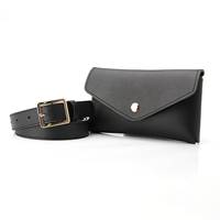 Sac banane en cuir PU pour femme, réglable et élégant, sacoche de ceinture équestre pour usage quotidien, accessoire Y2K